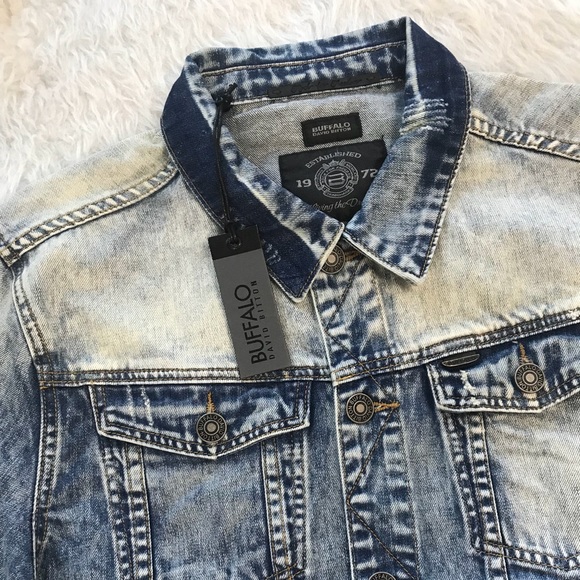 NWT Buffalo David Binton Joe Jean Jacket - Picture 7 of 7